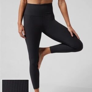 Athleta High Rise Elation Rib Tight